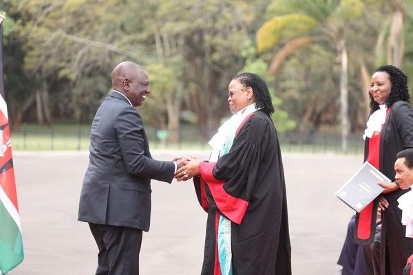 Jaji Mkuu nchini Akutana na Rais Ruto